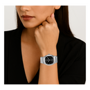 El reloj Q&Q Q02C-001PY Diseño Elegante