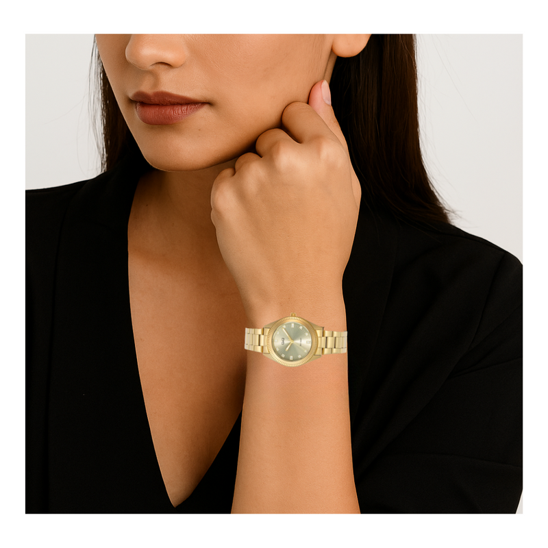 Reloj Q&Q Q01C-003PY Diseño Casual