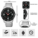 Reloj Q&Q Q09A-006PY Diseño Casual