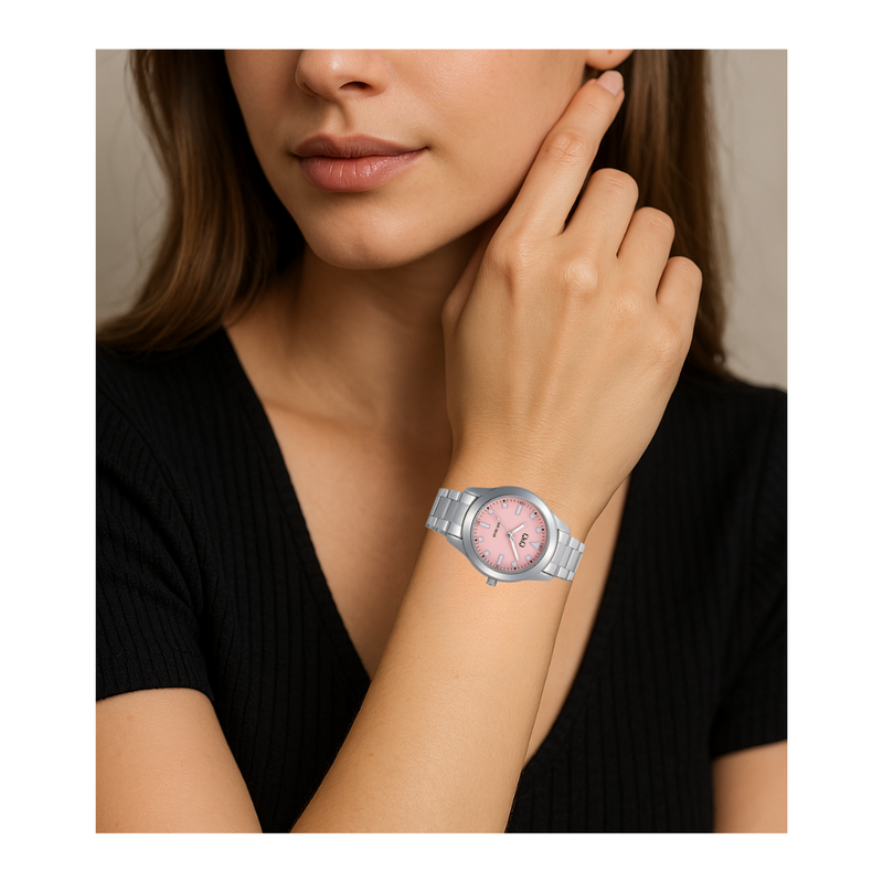 Reloj Q&Q Q35B-006PY Diseño Casual