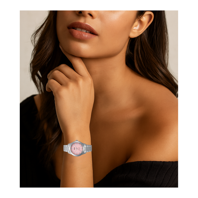 Reloj Q&Q Q35B-006PY Diseño Casual