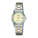Reloj Casio Referencia LTP-V002SG-9A Diseño Elegante