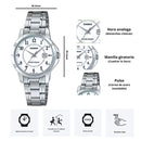 Reloj Casio Modelo LTP-V004D-7B Diseño Elegante