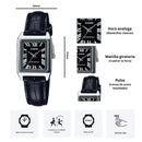 Reloj Casio Referencia LTP-V007L-1B Diseño Casual