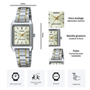 Reloj Casio Modelo LTP-V007SG-9E Diseño Elegante