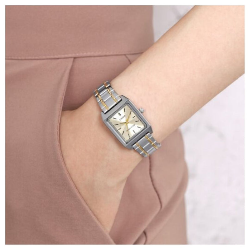 Reloj Casio Modelo LTP-V007SG-9E Diseño Elegante