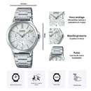 Reloj Casio LTP-V300D-7A Diseño Elegante