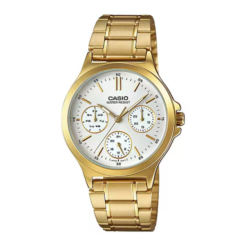 Reloj Casio Modelo LTP-V300G-7A Diseño Elegante
