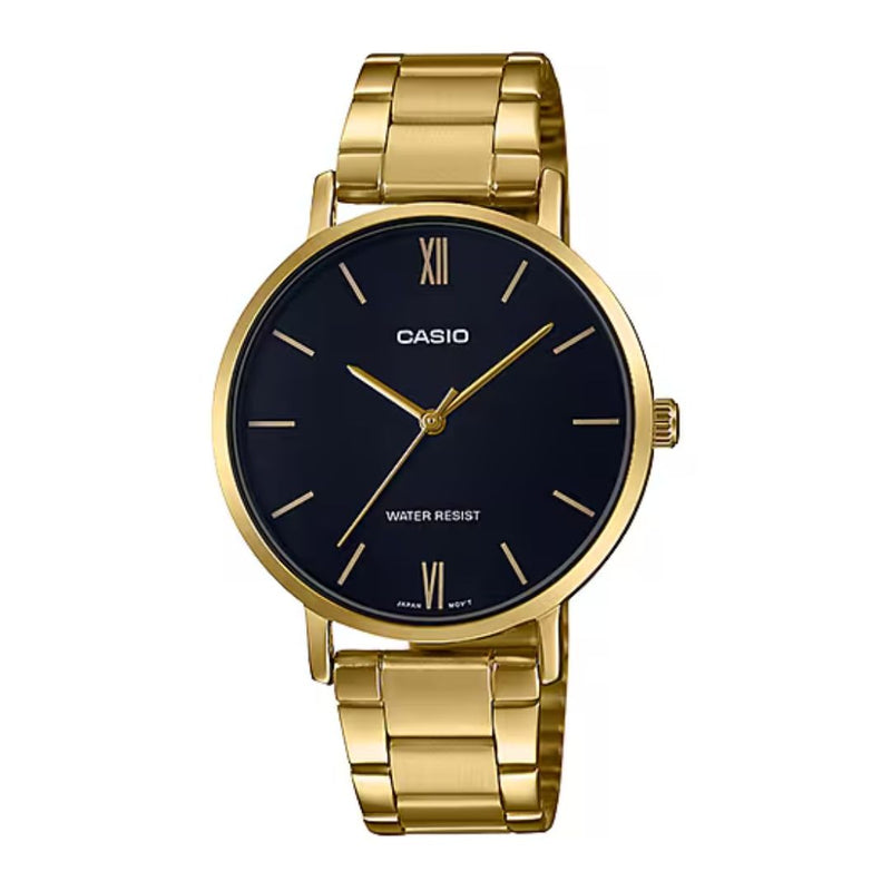 Reloj Casio Referencia LTP-VT01G-1B Diseño Elegante