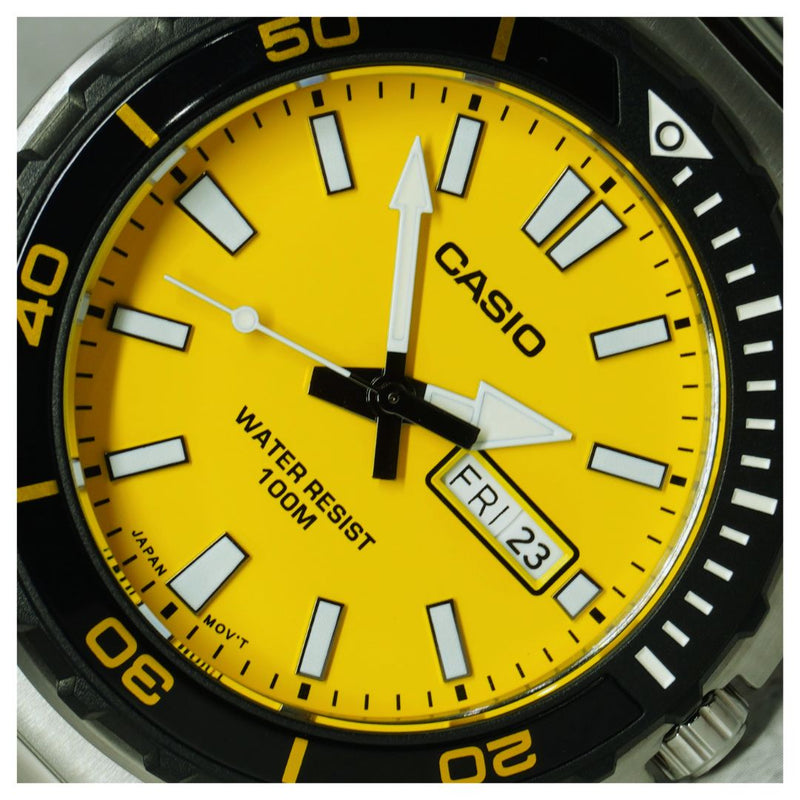 Reloj Casio MTD-125D-9A Sumergible 100 Metros