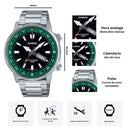 Reloj Casio MTD-130D-1A3 Sumergible 100 Metros