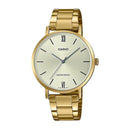 Reloj Casio Modelo LTP-VT01G-9B Diseño Elegante