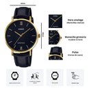 Reloj Casio Modelo LTP-VT01GL-1B Diseño Elegante