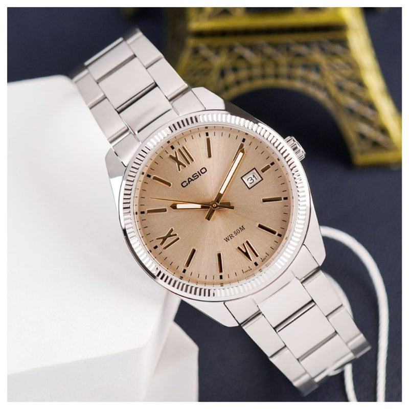 Reloj Casio Modelo LTP-1302DD-4A2 Diseño Elegante