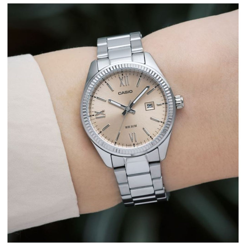 Reloj Casio Modelo LTP-1302DD-4A2 Diseño Elegante
