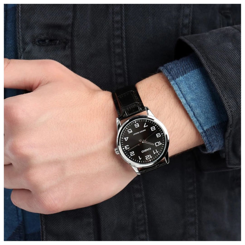 Reloj Casio Modelo MTP-V001L-1B Diseño Elegante