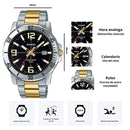 Reloj Casio MTP-VD01SG-1B Diseño Elegante