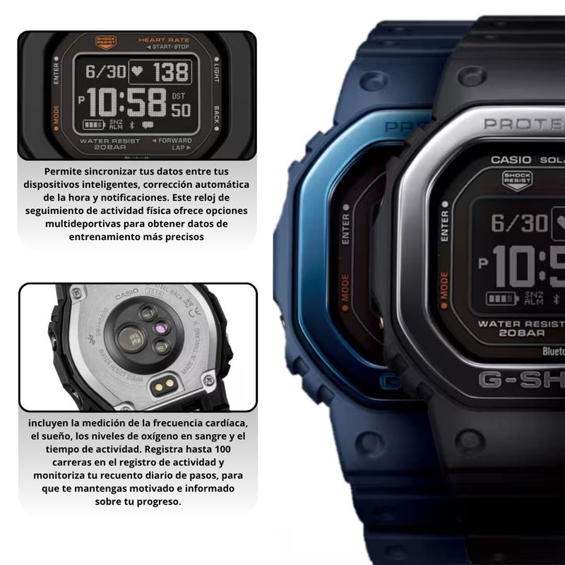 Reloj inteligente G-SHOCK Modelo DW-H5600-1D Deportivo