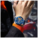 Reloj CURREN Cronografo 8402 Para Hombre - Azul