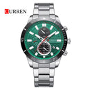 Reloj CURREN Cronografo 8417 Para Hombre - Verde