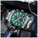 Reloj CURREN Cronografo 8417 Para Hombre - Verde
