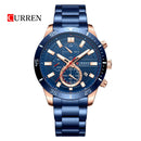 Reloj CURREN Cronografo 8417 Para Hombre - Azul