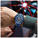 Reloj CURREN Cronografo 8417 Para Hombre - Azul