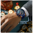 Reloj CURREN Cronografo 8410 Para Hombre - Azul