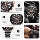 Reloj CURREN Cronografo 8417 Para Hombre - Negro