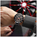 Reloj CURREN Cronografo 8417 Para Hombre - Negro