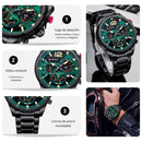 Reloj CURREN 8395 Cronógrafo Para Hombre - Pavonado