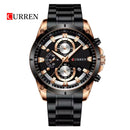 Reloj CURREN 8360 Cronógrafo Para Hombre - Negro