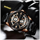 Reloj CURREN 8360 Cronógrafo Para Hombre - Negro