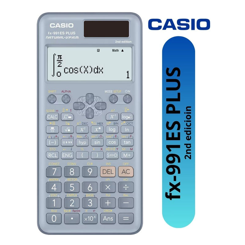 Calculadora Cientifica FX-991ES PLUS 2nd - Azul