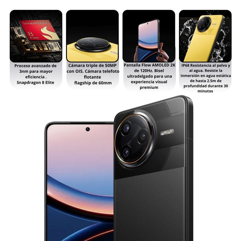 Celular Xiaomi POCO F7 Ultra 5G 512GB/16GB - Negro