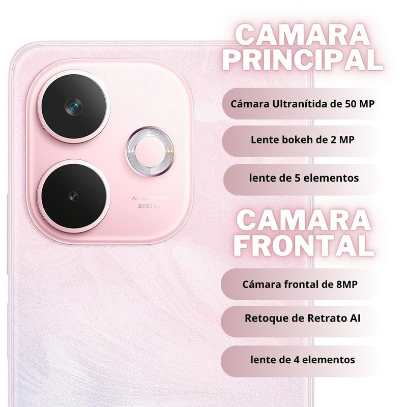 Celular OPPO A5 Pro 5G 256GB/8GB - Rosado
