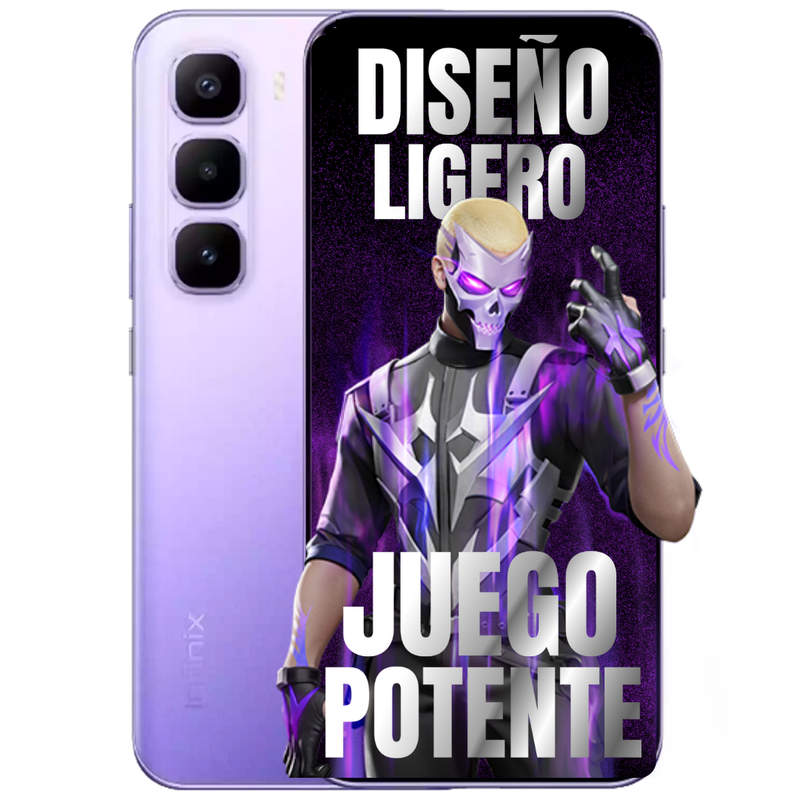 Celular INFINIX HOT 60 Pro Plus 256GB/8GB RAM - Morado