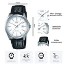 Reloj Casio Referencia MTP-1183E-7A Diseño Elegante