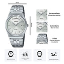 Reloj Casio Modelo MTP-B146D-7A Diseño Elegante