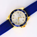 Reloj LIMITED Modelo MTP-06-59 Unisex - Azul Tablero Blanco