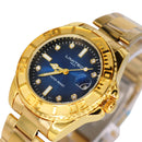 Reloj LIMITED Modelo LTP-06-41 Dama - Dorado Tablero Azul