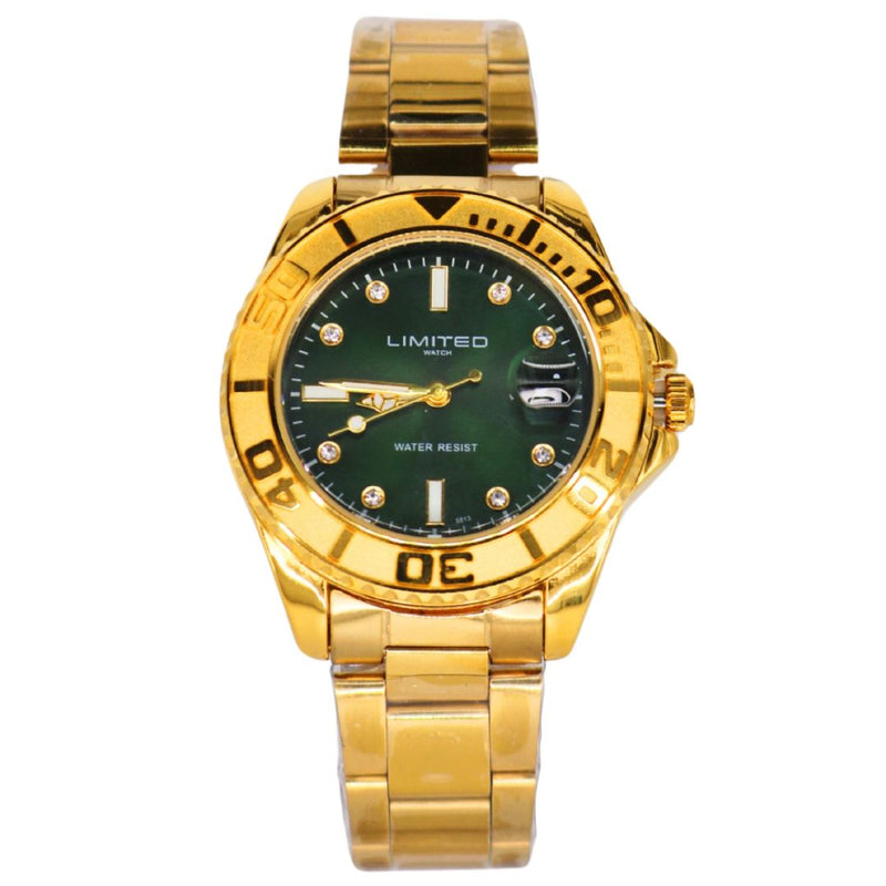 Reloj LIMITED Modelo LTP-06-41 Dama - Dorado Tablero Verde