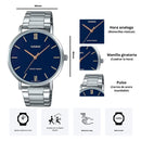 Reloj Casio MTP-VT01D-2B Diseño Casual