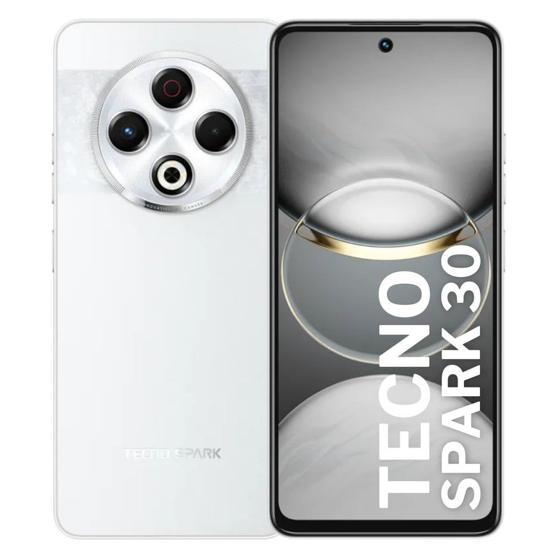 Celular TECNO SPARK 30 256GB/8GB RAM - Blanco