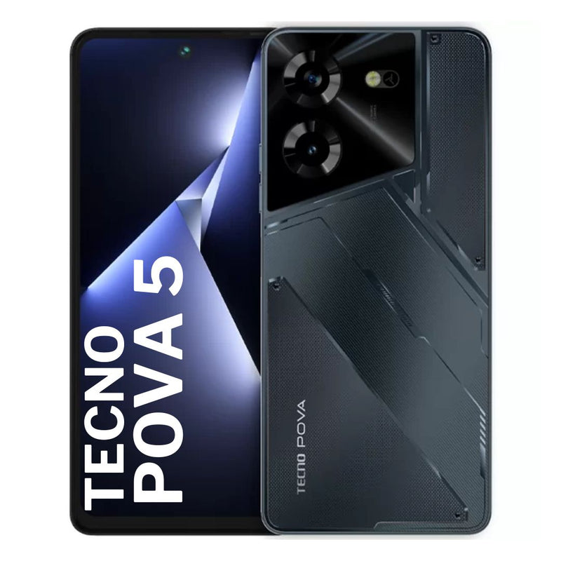 Celular Tecno POVA 5 Gamer 256GB/8GB RAM - Negro