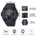 Reloj Casio Modelo AEQ-120W-1B Diseño Deportivo