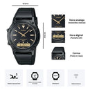 Reloj Casio Modelo AW-49HE-1A Diseño Deportivo