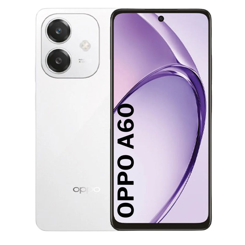 Celular OPPO A60 256GB/8GB RAM - Blanco