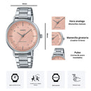 Reloj Casio Modelo LTP-VT03D-4B Diseño Elegante