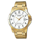 Reloj Casio Modelo MTP-V004G-7B Diseño Elegante